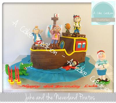 Jake and the Neverland Pirates - Cake by A Cake Creation