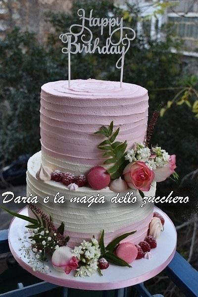 Flowers cake - Cake by Daria Albanese