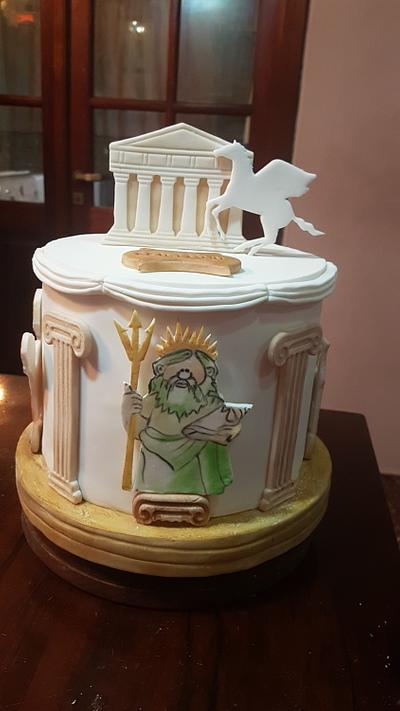 Dioses Romanos en caricaturas - Cake by Ofelia Bulay