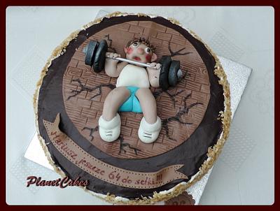 Too heavy :) - Cake by Planet Cakes