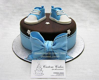 For a baby boy ... - Cake by Cynthia Jones