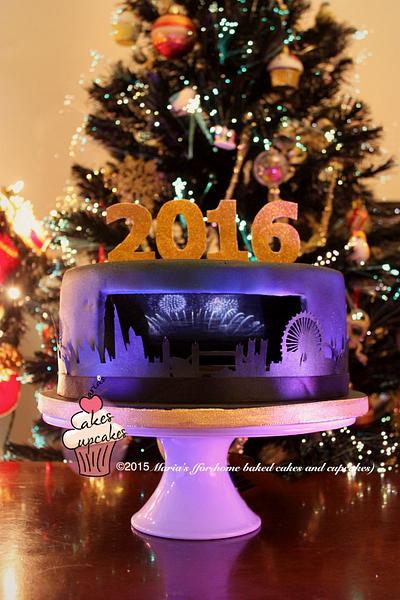 New Year 2016 - Cake by Maria's