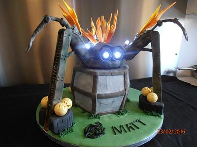 Arcadia Spider - Cake by cakebelly