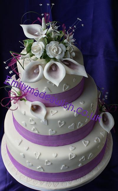 Pretty in Purple - Cake by Emilyrose