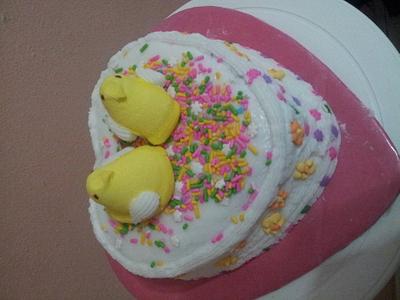peep love cake - Cake by Taima