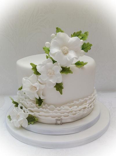 Surprise wedding cake! - Cake by Samantha's Cake Design