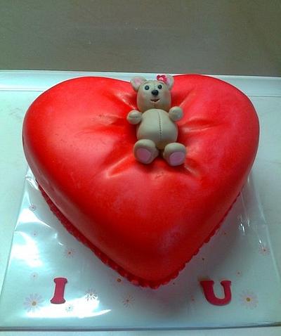 Love cake - Cake by elamaslakova