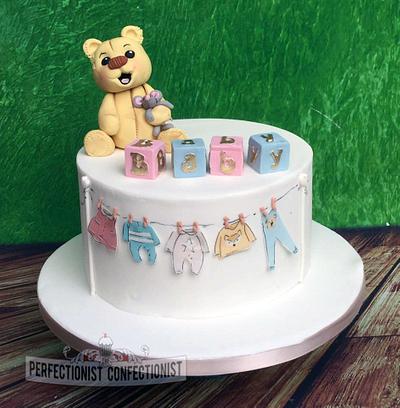 Mary - Babyshower Cake - Cake by Niamh Geraghty, Perfectionist Confectionist