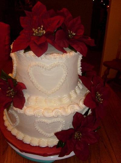 60th Wedding Anniversary - Cake by Pamela