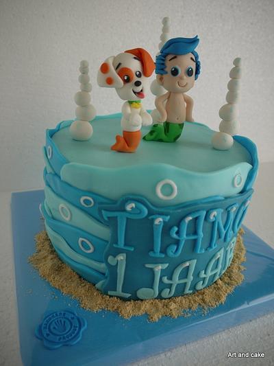 Bubble guppies - Cake by marja