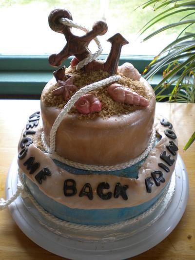 Rusty Anchor Cake - Cake by CakeChick