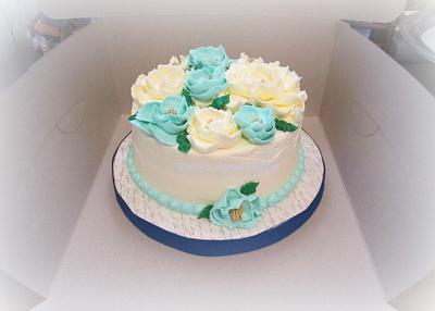Flowers - Cake by Shelly's Sweet Things