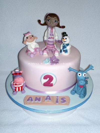 Doc McStuffins for Anais - Cake by AWG Hobby Cakes