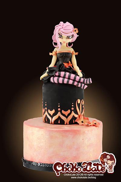 Pink Lady - Cake by ChokoLate Designs