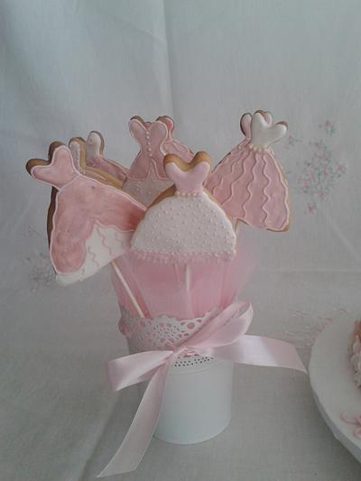 Princess Dress Cookies - Cake by MariaDelleTorte