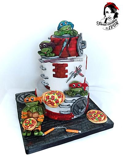 TMNT/Ninja Turtles - Cake by Ivon