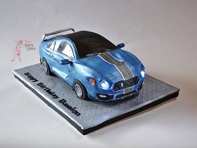 Mustang Shelby GT350 - Cake by Jenny Kennedy Jenny's Haute Cakes