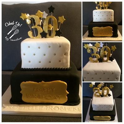 Gold 30 - Cake by CandyGirl24