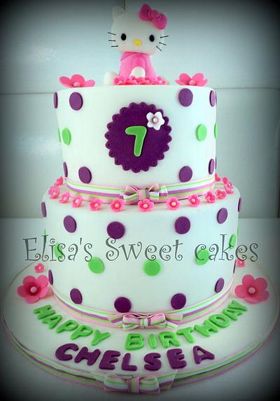 Hello Kitty Cake - Cake by Elisa's Sweet Cakes
