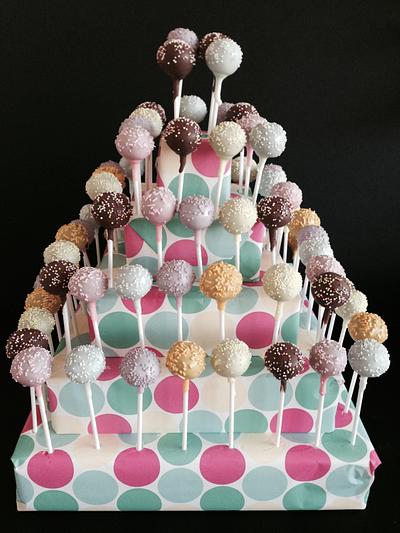 Cakepop tower - Cake by Jackie - The Cupcake Princess