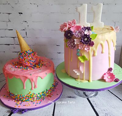 DRIPPY CAKES - Cake by The Cupcake Tarts
