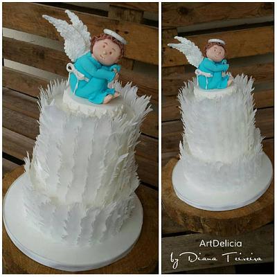 Baptism Cake - Cake by Unique Cake's Boutique