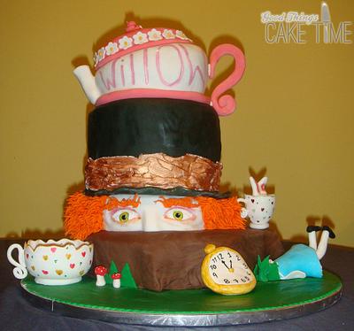 *Mad Hatter Tea Party* - Cake by Good Things Cake Time