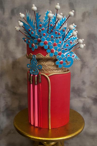 Phoenix Crown - Cake by Kandikakes