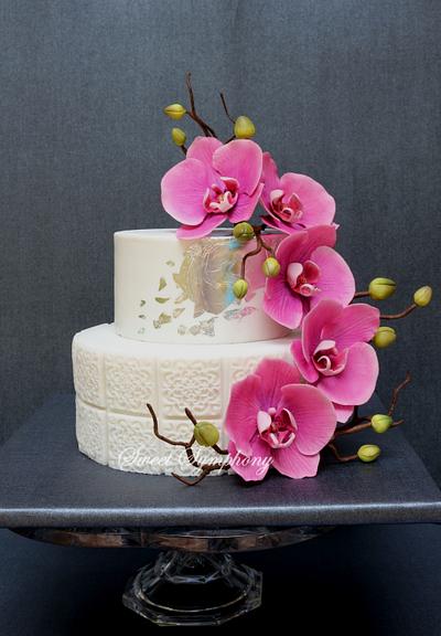 Blooming Orchids ! - Cake by Sweet Symphony