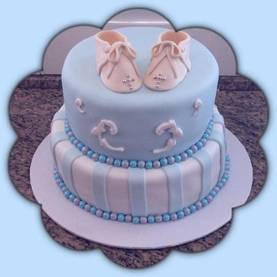 Christening cake - Cake by Elaine