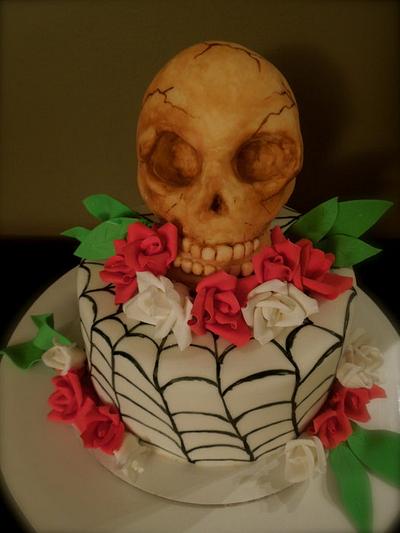 skull cake - Cake by joy cupcakes NY