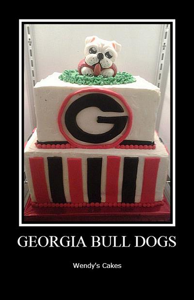 Bull Dogs - Cake by Wendy Lynne Begy