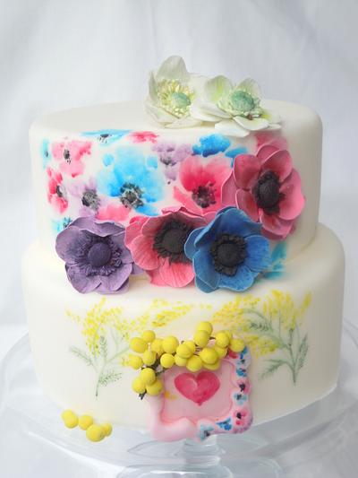 My mother born on spring day - Cake by Caterina Fabrizi