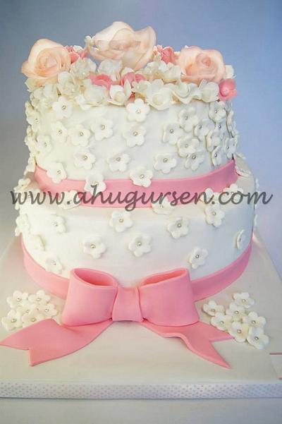 Engagement Cake - Cake by ahugursen