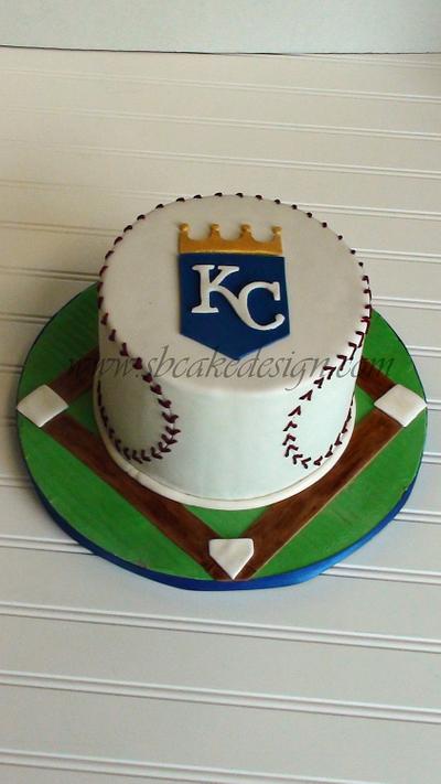 Baseball Cake - Cake by Shannon Bond Cake Design