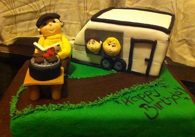 Caravan cake  - Cake by Chantal Hellens