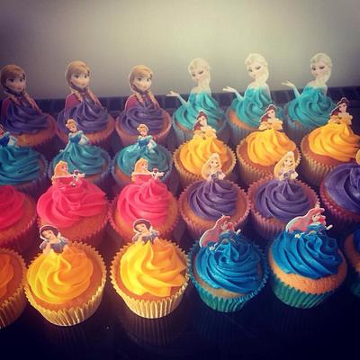 Princess Cupcakes - Cake by CharlotteHargroveCakes