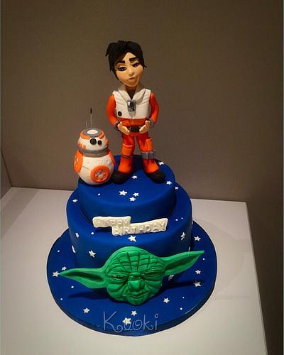 Stars wars cake  - Cake by Donatella Bussacchetti