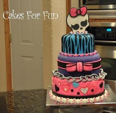 Monster High - Cake by Cakes For Fun