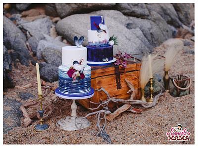 Winter Sea Love Wedding Cakes - Cake by Soraya Sweetmama
