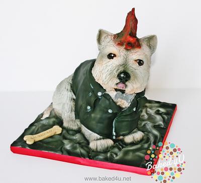 Punk Dog ;)  - Cake by Baked4U