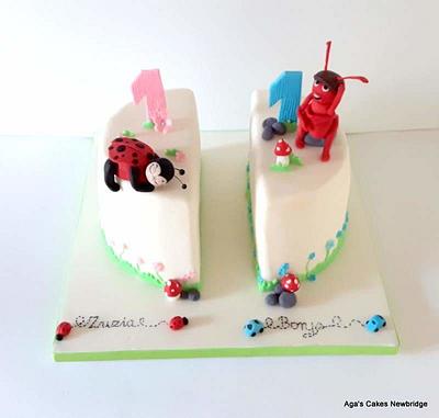 Twins cake - Cake by Agnieszka