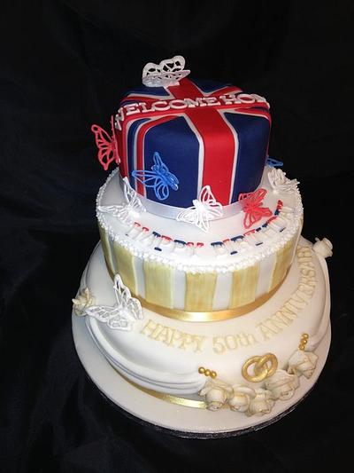 Triple Celebration Cake - Cake by Caron Eveleigh