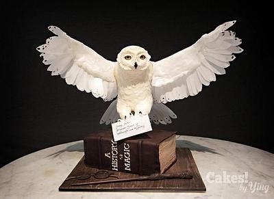 Harry's Hedwig (CakeFlix Collaboration)  - Cake by Cakes! by Ying