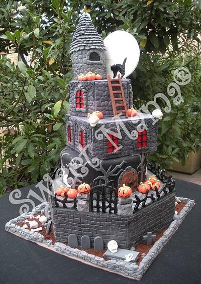 Halloween castle - Cake by SweetMamaMilano