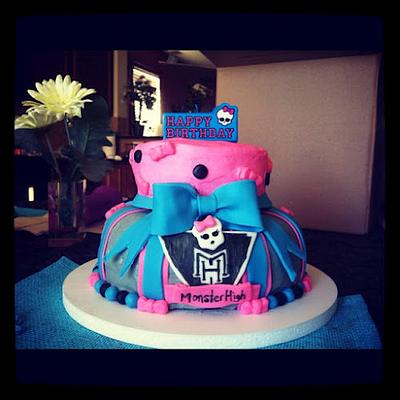 Montser High Cake! - Cake by Kelle's Cakes