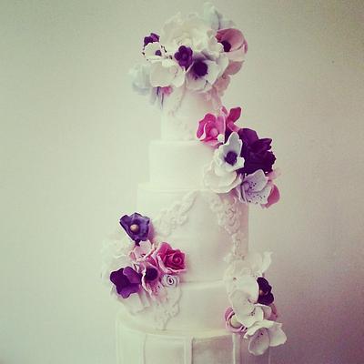 wedding cake. - Cake by Swt Creation