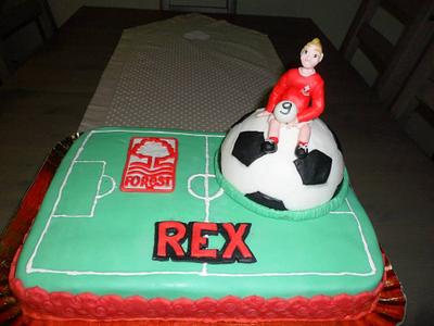 Nottingham Forest  - Cake by Alessia's Wonder Cakes