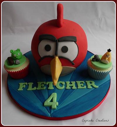 Angry Birds Cake - Cake by Cupcakecreations