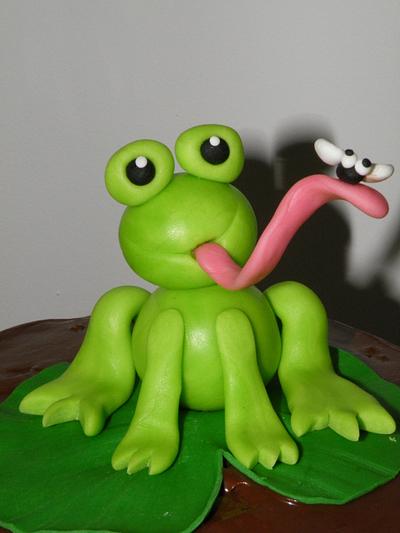 Little frog - Cake by bolosdocesecompotas